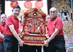 มูลนิธิป่อเต็กตึ๊ง จัดพิธีต้อนรับอัญเชิญเจ้าแม่ลิ้มกอเหนี่ยวจากหาดใหญ่ประดิษฐาน