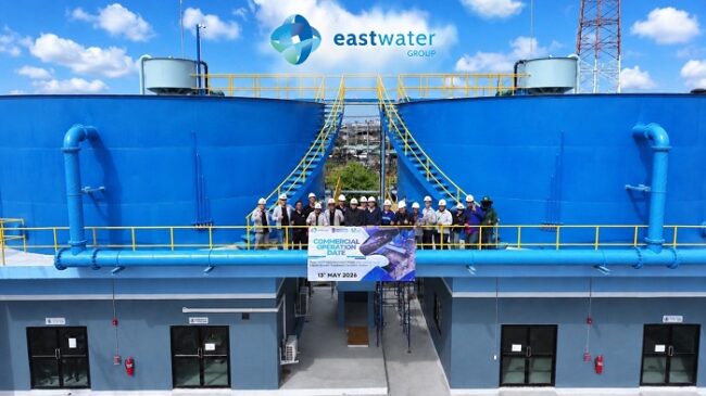 “อีสท์ วอเตอร์” สร้างความเชื่อมั่น เริ่มส่งน้ำป้อน Data Center ชลบุรี