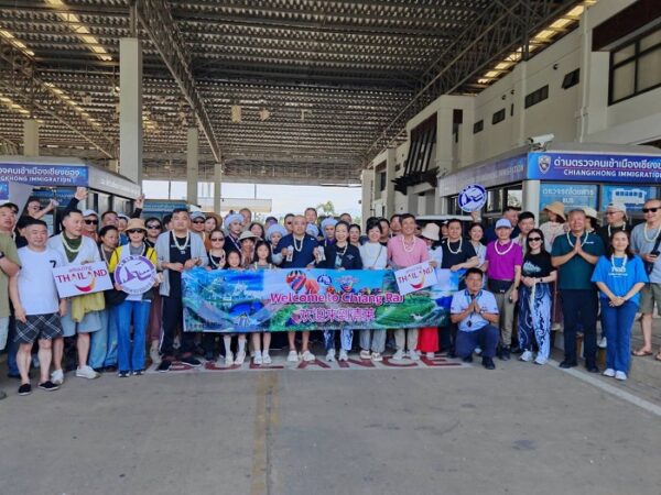 ททท.เชียงราย ต้อนรับคาราวานนักท่องเที่ยวจีน กระตุ้นท่องเที่ยวภาคเหนือ-ลุ่มน้ำโขง