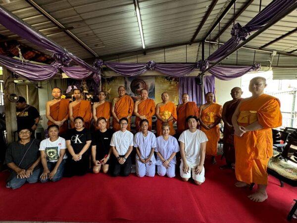 หลวงพี่น้ำฝน-สมัชชาคณะสงฆ์เขตปกครองพิเศษฮ่องกง จัดพิธีบำเพ็ญกุศลพระครูปลัดวุฒิ โชติธมฺโม ครบ 50 วัน